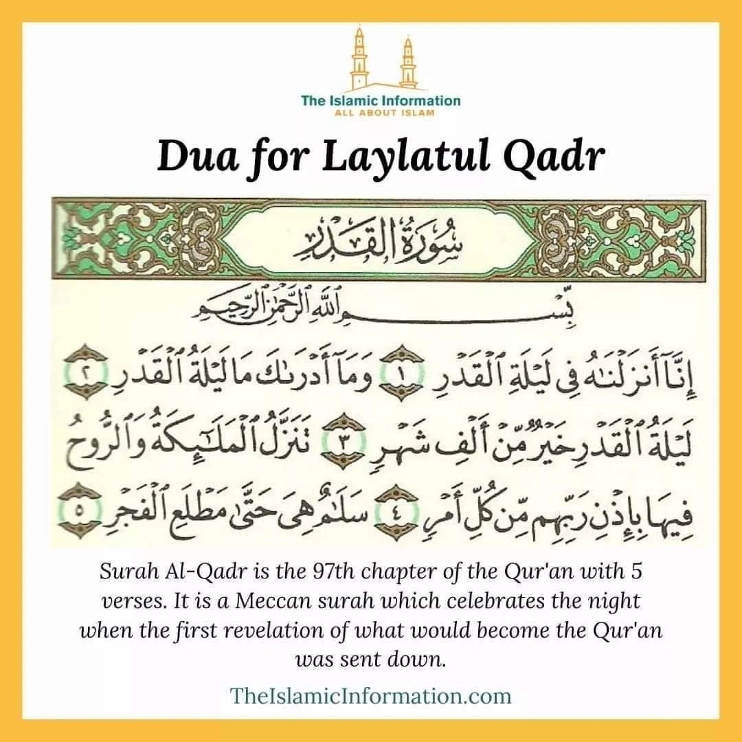 Laylatul Qadr Dua And Surah
best laylatul qadr dua with english meaning