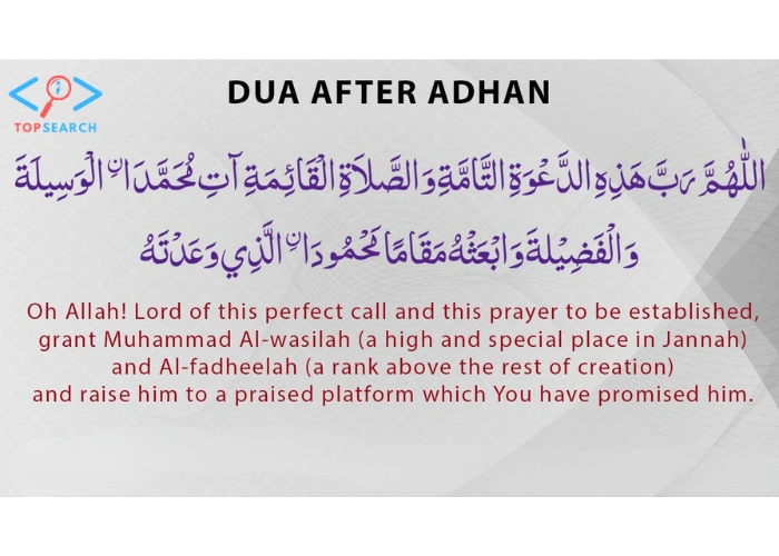 Dua After Azan Full: Arabic Text with Urdu, English & Hindi Translation